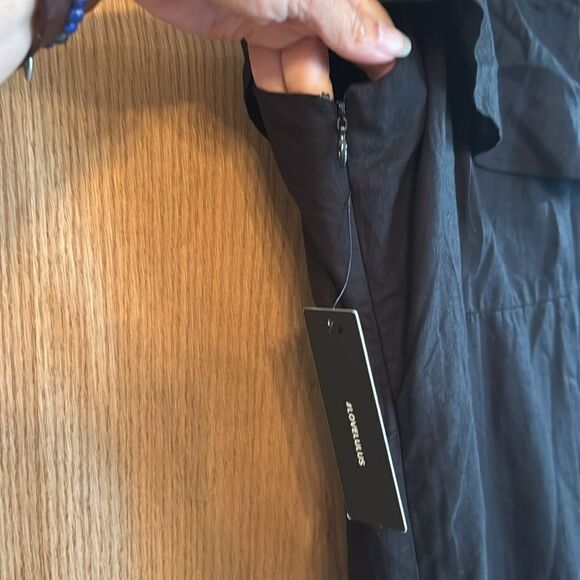 LULUS Sun-Kissed Memories One-Shoulder Ruffled Linen Blend Midi Dress *NEW* - Picture 11 of 16